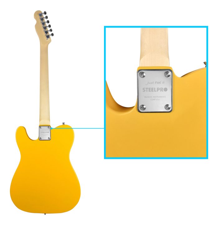 Guitarra Eléctrica Telecaster Con Amplificador y Accesorios - Imagen 4