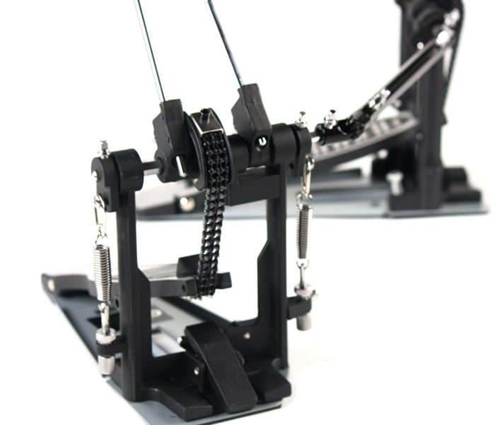 Pedal de bombo Deluxe Griffin | Herrajes de percusión con doble pedal y doble cadena - Imagen 2