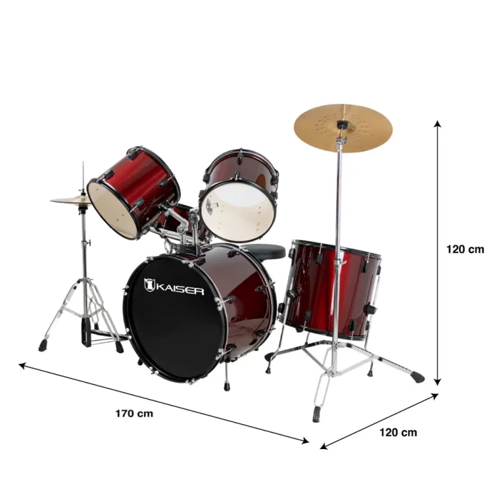 Batería musical acústica - Imagen 6