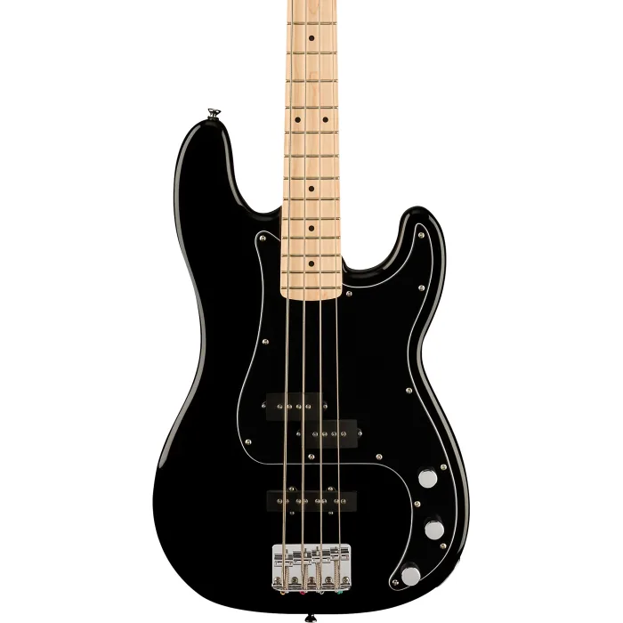 Bajo Eléctrico 4 Cuerdas con Amplificador y Accesorios PJ Bass Negro Satinado