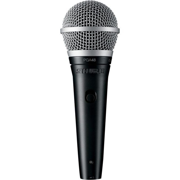 Micrófono vocal Shure PGA48-QTR con cable XLR a 1/4"
