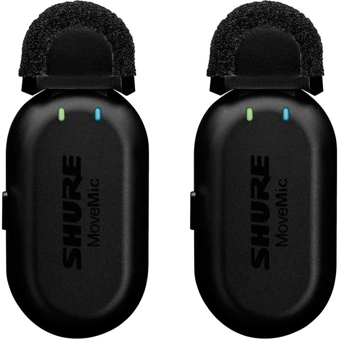 Shure MoveMic Kit: sistema de micrófono de solapa inalámbrico de dos canales con receptor MoveMic - Imagen 2