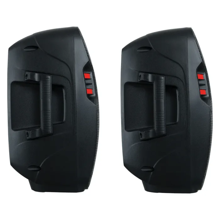 Sistema de audio doble bluetooth 8” 6,200 W KSR blaffle blutooth bocina bluetooth - Imagen 5