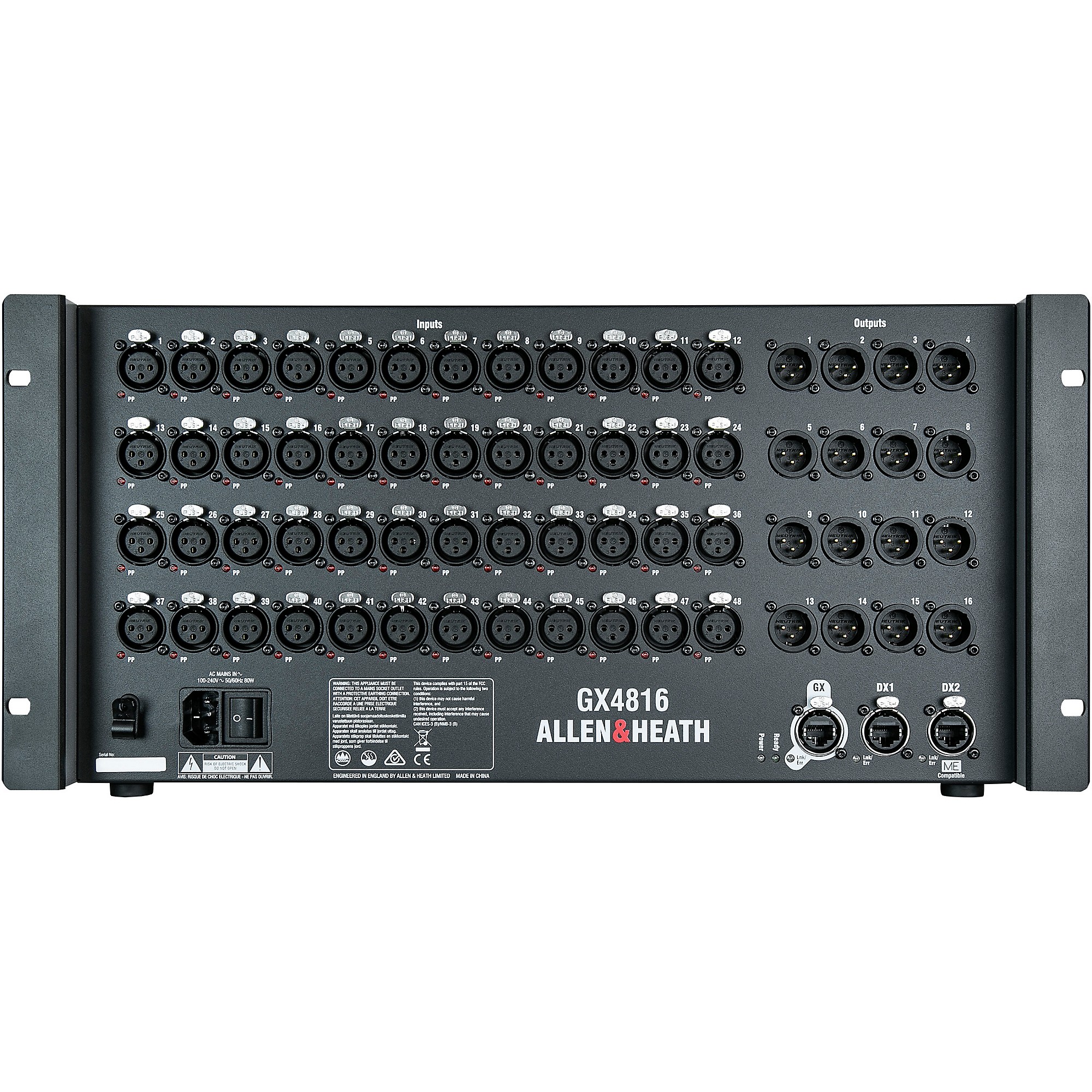 Expansores para Mezcladora Analoga Allen & Heath GX4816