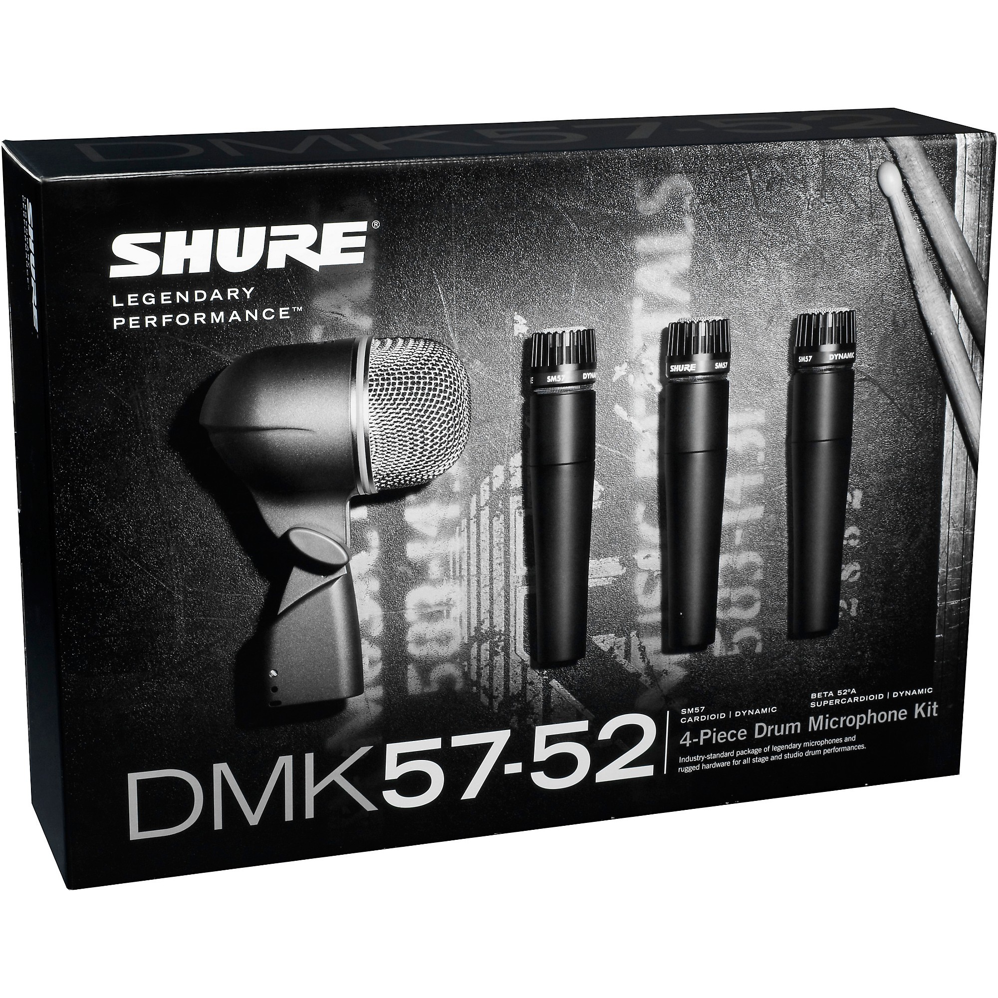 Shure DMK57-52 Paquete De Micrófonos Para Bateria SM/BETA - Image 4
